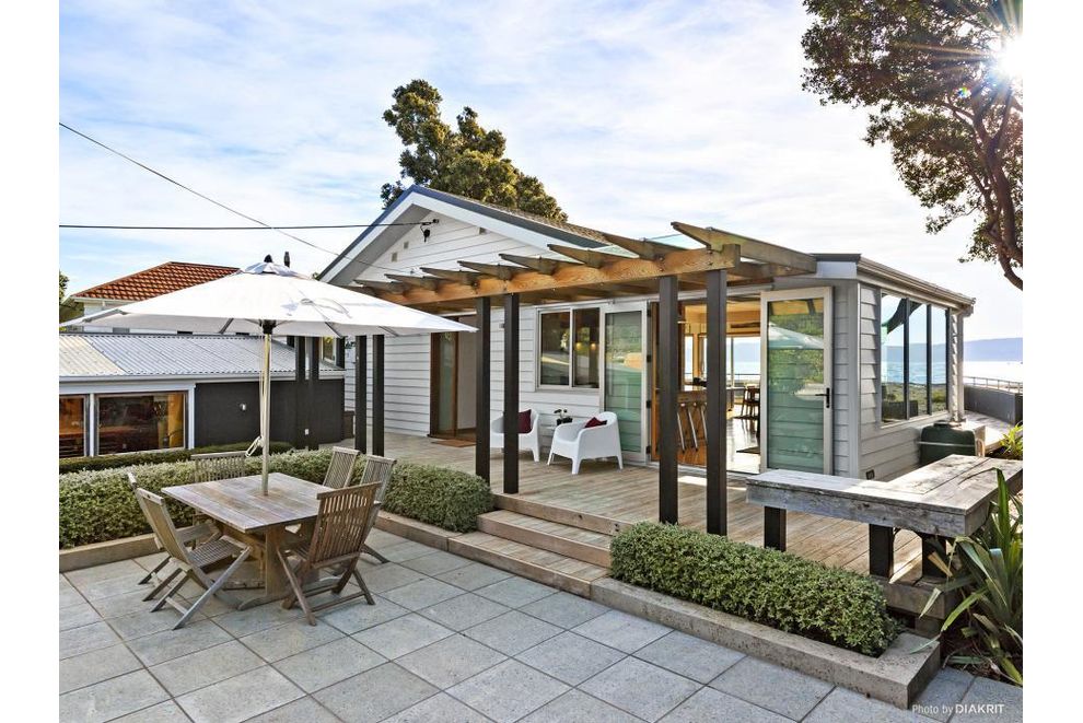 For sale Eastbourne Beach House Sets The Standard realestate.co.nz