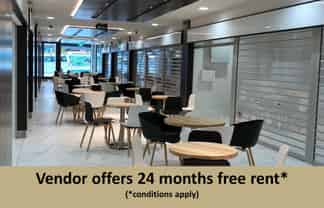 Three Food Courts To Choose From!