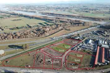 Industrial land  -  Waimak Bridge Business Park