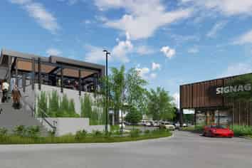 Brand new Pinehill Central retail