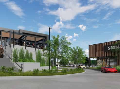 Brand new Pinehill Central retail