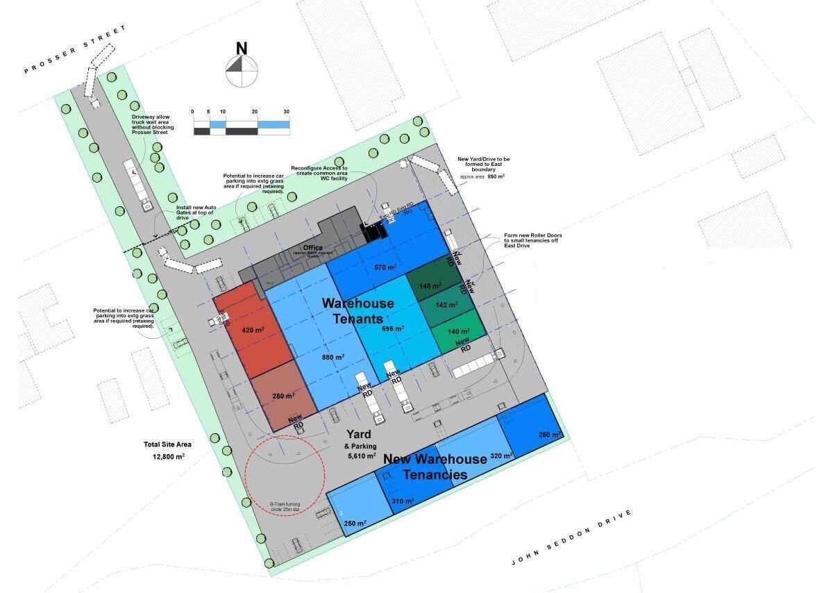 New warehouse and other odds and sods
