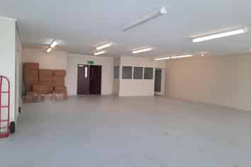 Open plan office near town