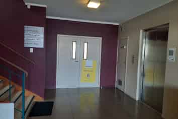 Open plan office near town