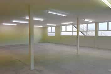 Open plan office near town