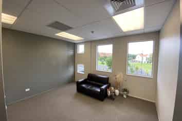 Neat Corner Office Space