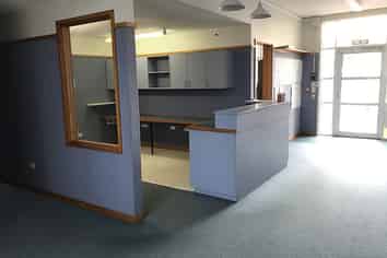 Large Office Building with Plenty of Parking