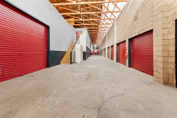Secure storage units for lease