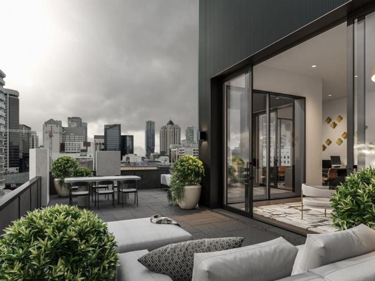 Top Floor Views from Private Deck