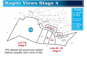 Lot 45, Stage 4, Kapiti Views, Kakariki Grove,, Waikanae