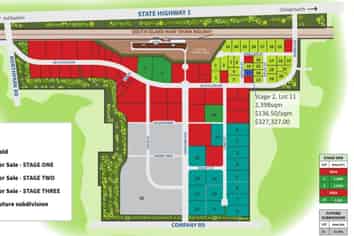 2,398m2 for $327k Industrial Land
