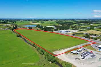 Prime industrial land, existing highway access 