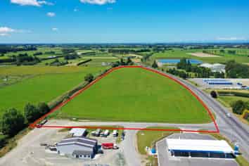 Prime industrial land, existing highway access 