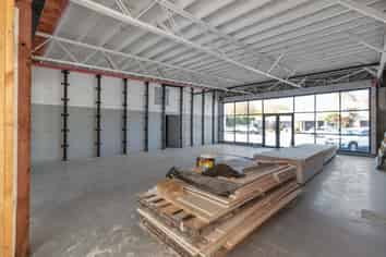 Office or retail space under renovation