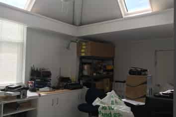 Sunny and Warm Loft Style Office