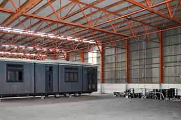 Port area industrial warehouse space