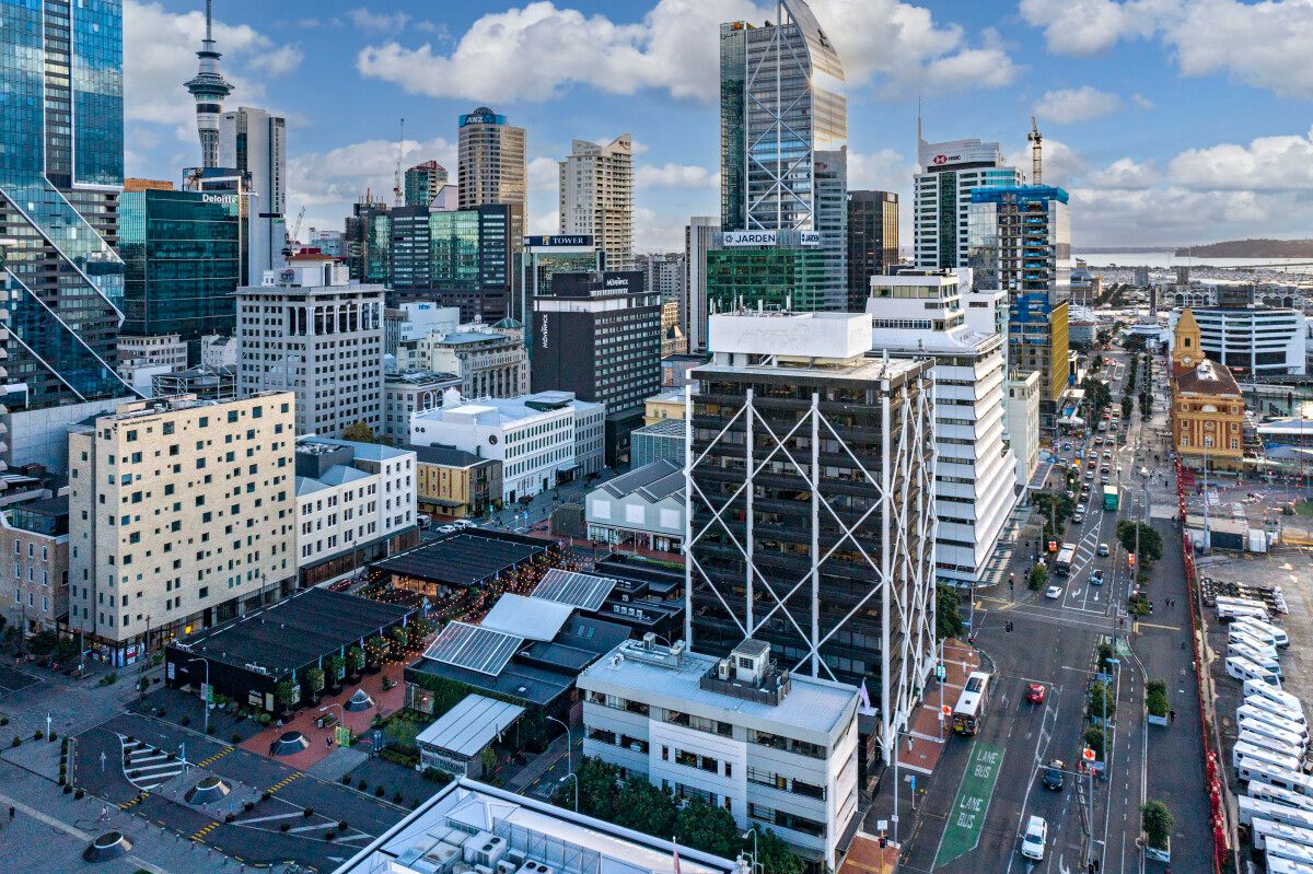 Waterfront offices in Britomart