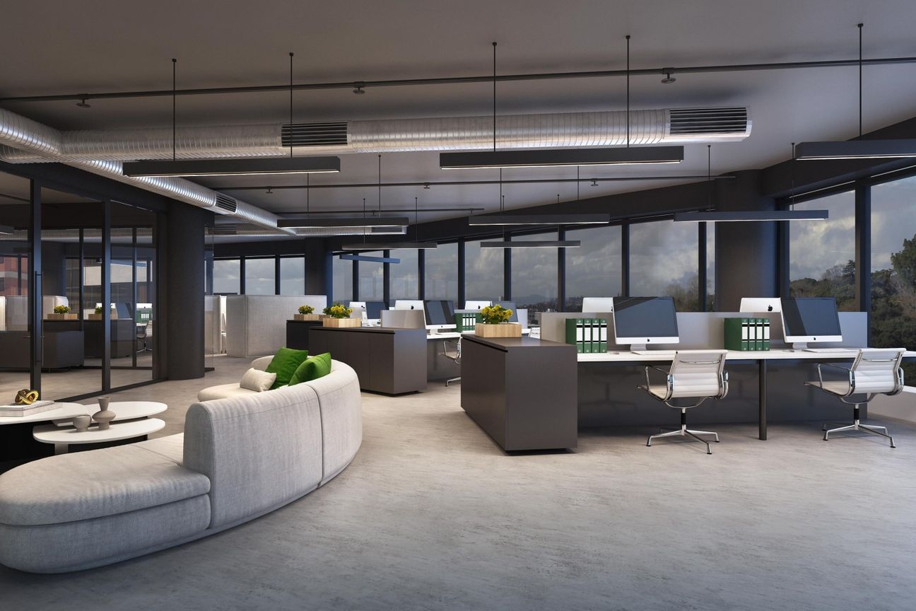 Premium CBD office – pohled 2