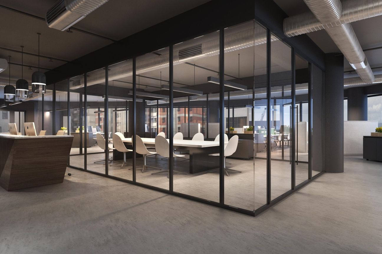 Premium CBD office – pohled 3