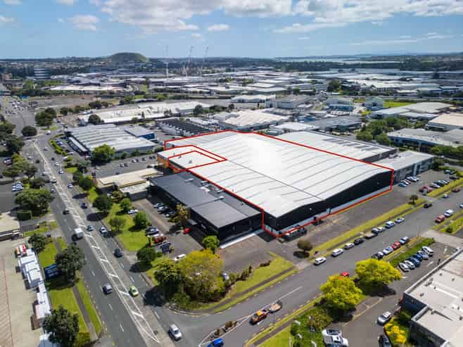Large Mt Wellington industrial facility