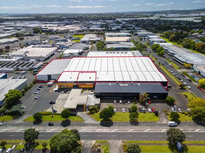 Large Mt Wellington industrial facility