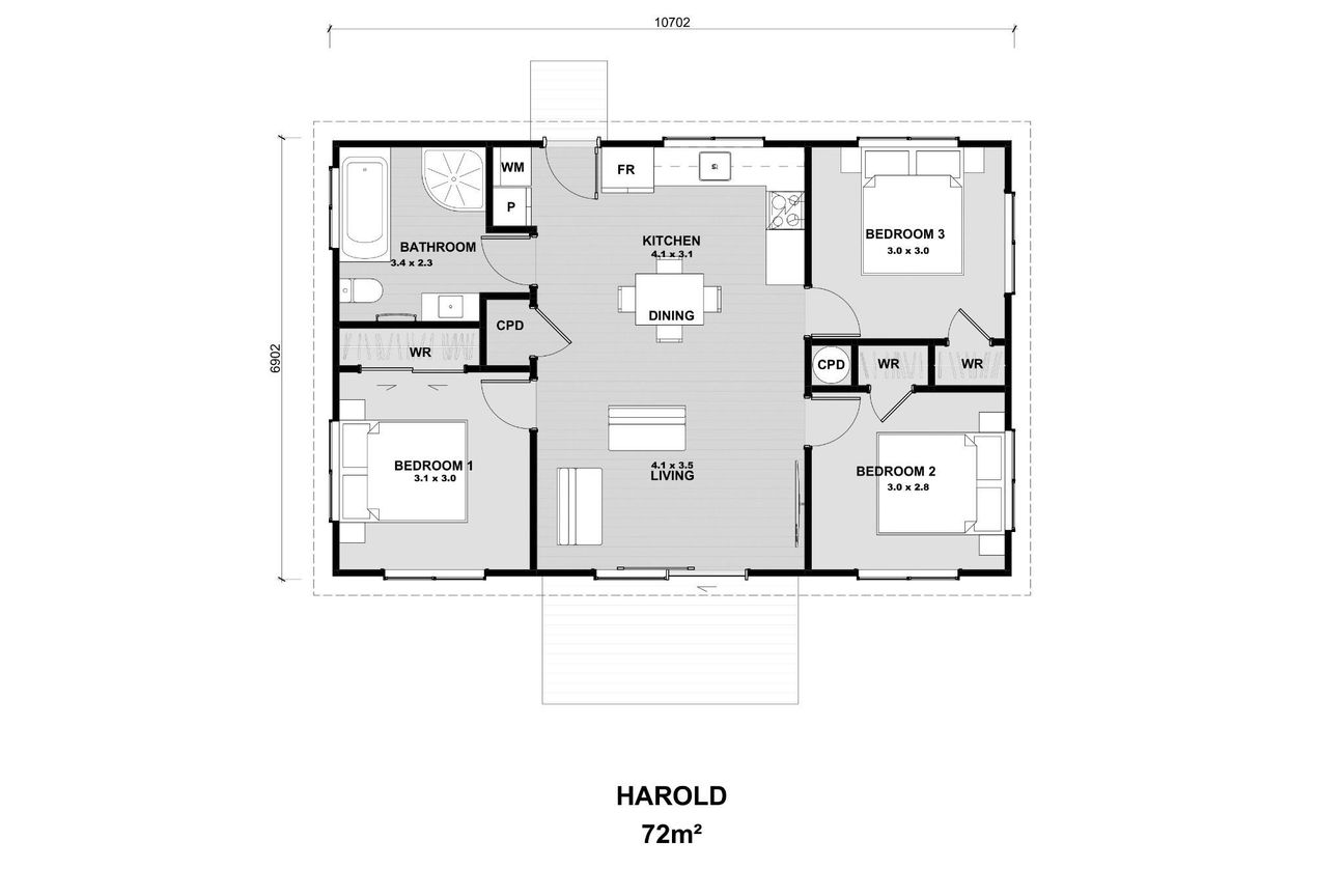 Brand NEW Home - 72 m² – pohled 2