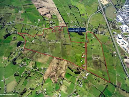 A 108ha premium masterplanned development site