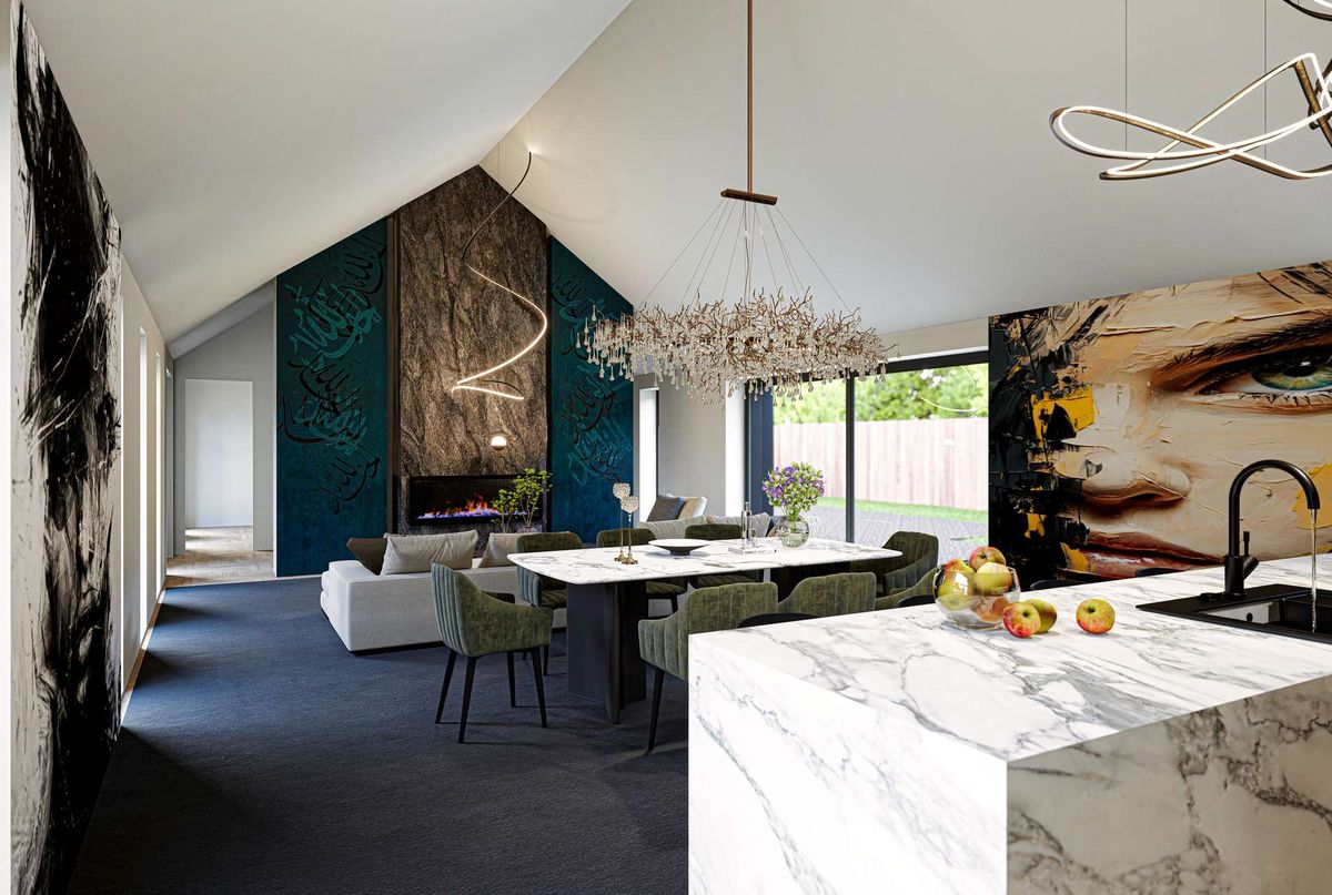 1152 m² Land - Mountain Lodge 185 m² – pohled 3