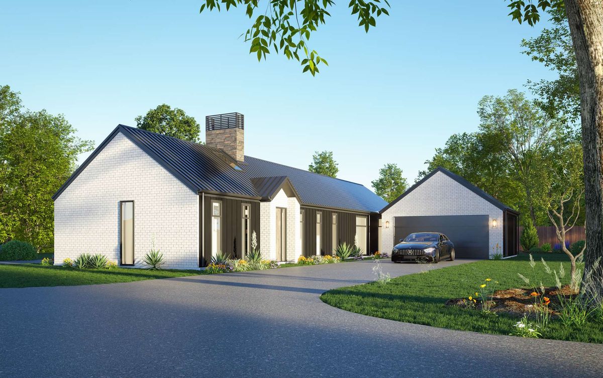 1152 m² Land - Mountain Lodge 185 m² – pohled 2