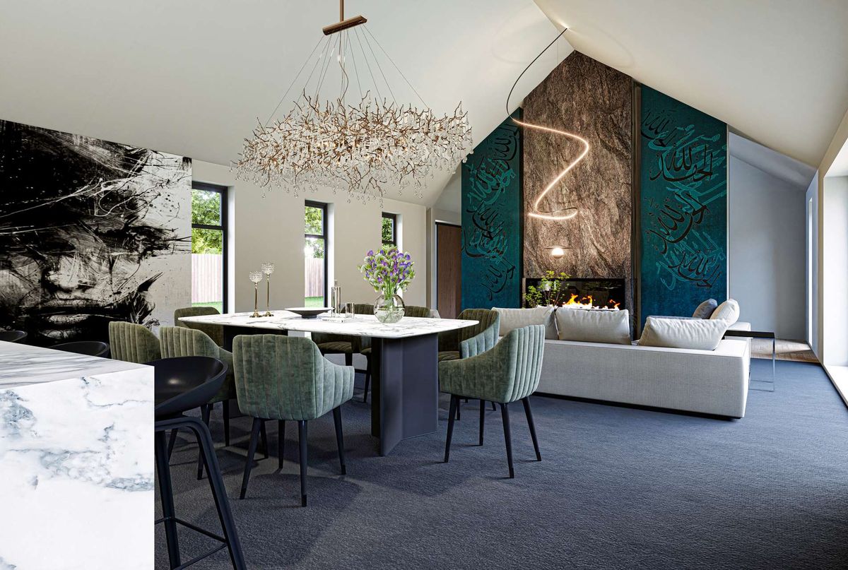 1152 m² Land - Mountain Lodge 185 m² – pohled 6