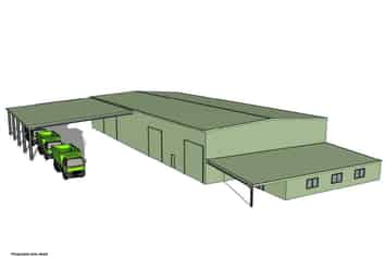 Strategically located yard- For Lease
