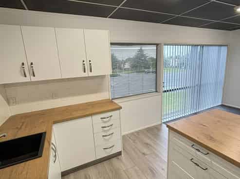 Newly renovated office and storage 