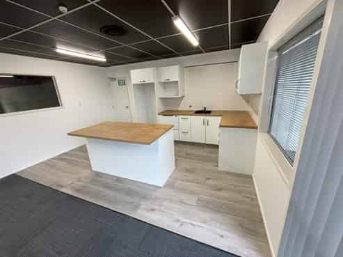 Newly renovated office and storage 