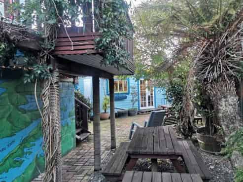 Backpacker Business with Home 