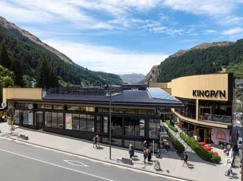 Queenstown CBD retail & entertainment precinct