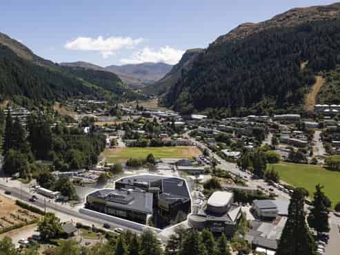 Queenstown CBD retail & entertainment precinct