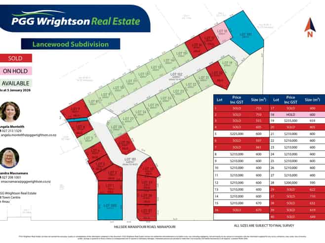 61 Lancewood Subdivision, Manapouri