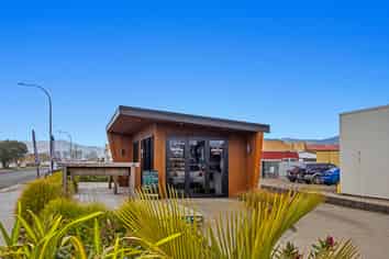 Busy Drive-through Coffee Business