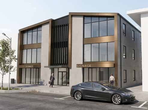 Main Street Showroom and Offices for Lease