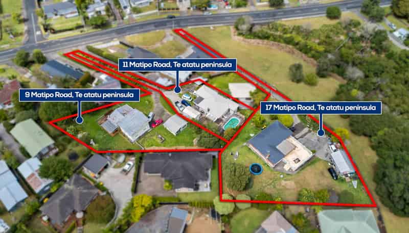 9,11,17 Matipo Road, Te Atatu Peninsula
