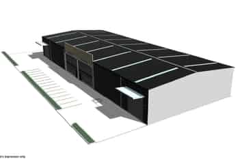 New Construction - 1,055sqm Clear Span Warehouse