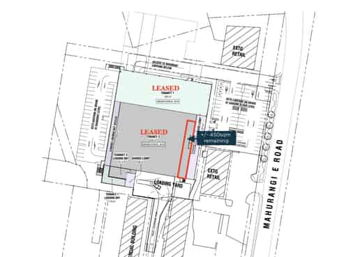 Limited space to lease remaining