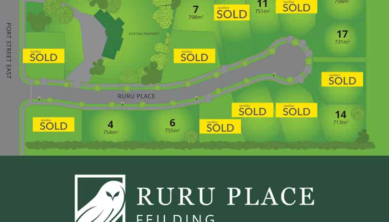 7 Lots Ruru Place, Feilding