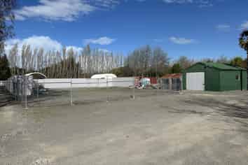 Yard space, work space and storage containers