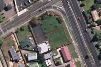 Prime corner development site