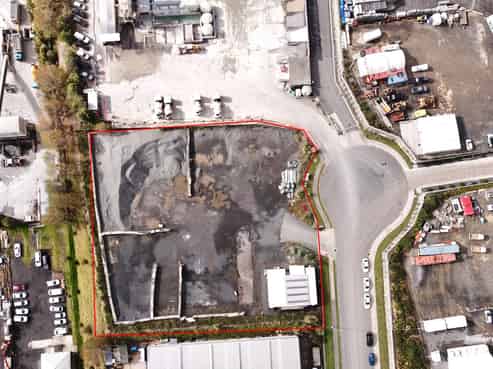 Large industrial yard for lease - Silverdale