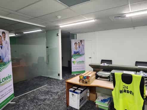 Ground floor office with parking!