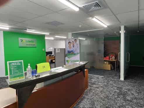 Ground floor office with parking!