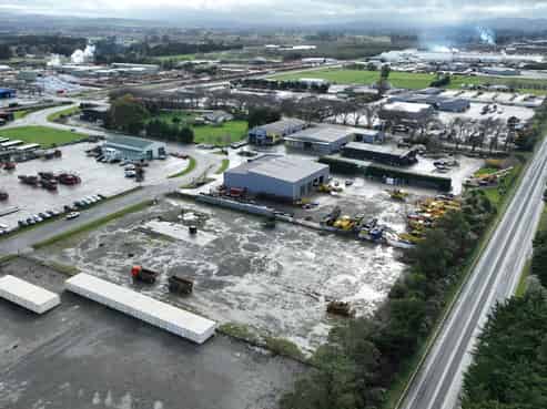 Prime industrial yards for sale at Waingawa