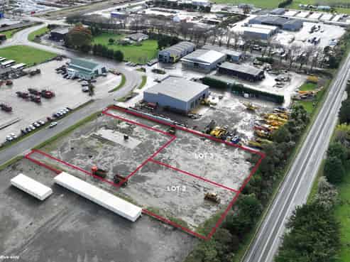 Prime industrial yards for sale at Waingawa